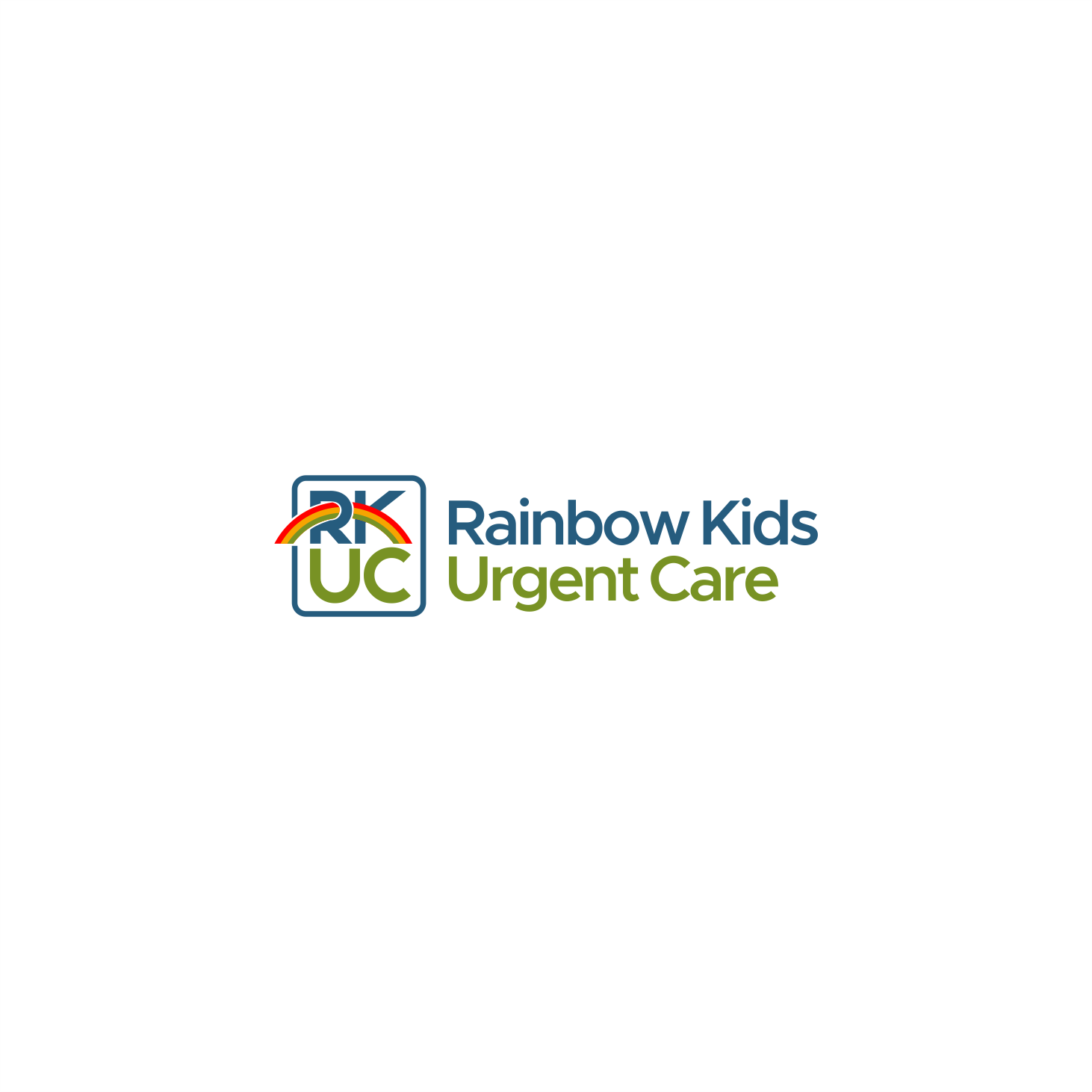 Logo Design by Arham Hidayat for Rainbow Kids Urgent Care | Design #29402940
