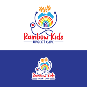 Rainbow Kids Urgent Care  | Logo Design by brand maker