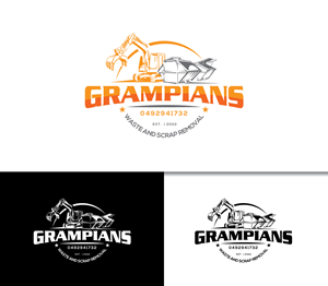 Grampians waste and scrap removal | Design de Logo par Logo Stock