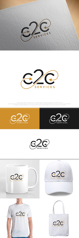 Logo Design by fly  design for C2C SERVICES | Design: #29389114