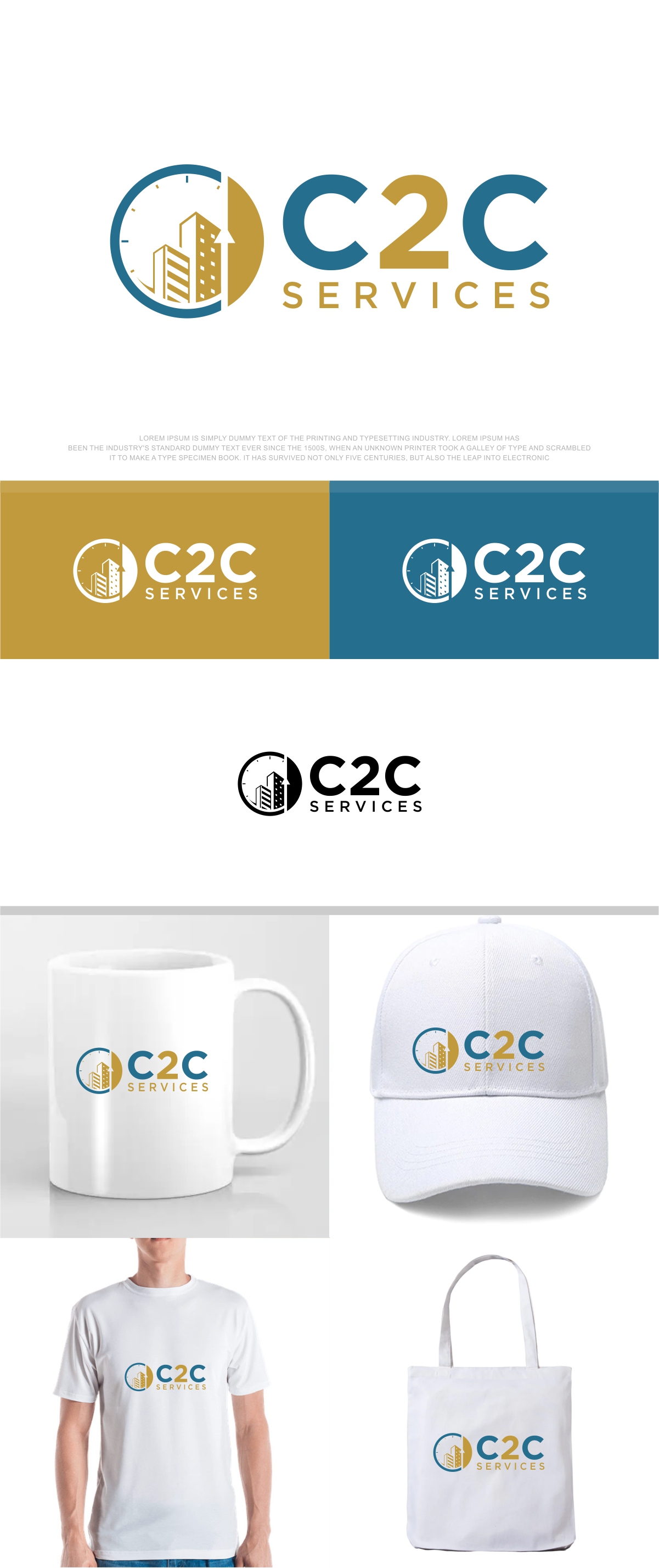 Logo Design by fly  design for C2C SERVICES | Design #29390471