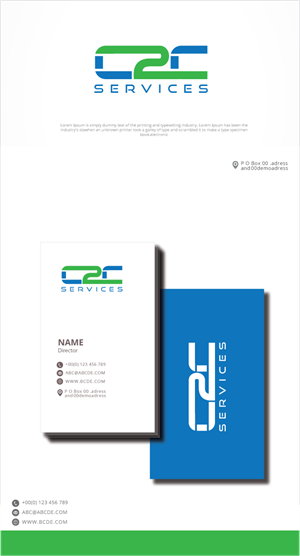 Logo Design by graphicevolution for C2C SERVICES | Design: #29385236