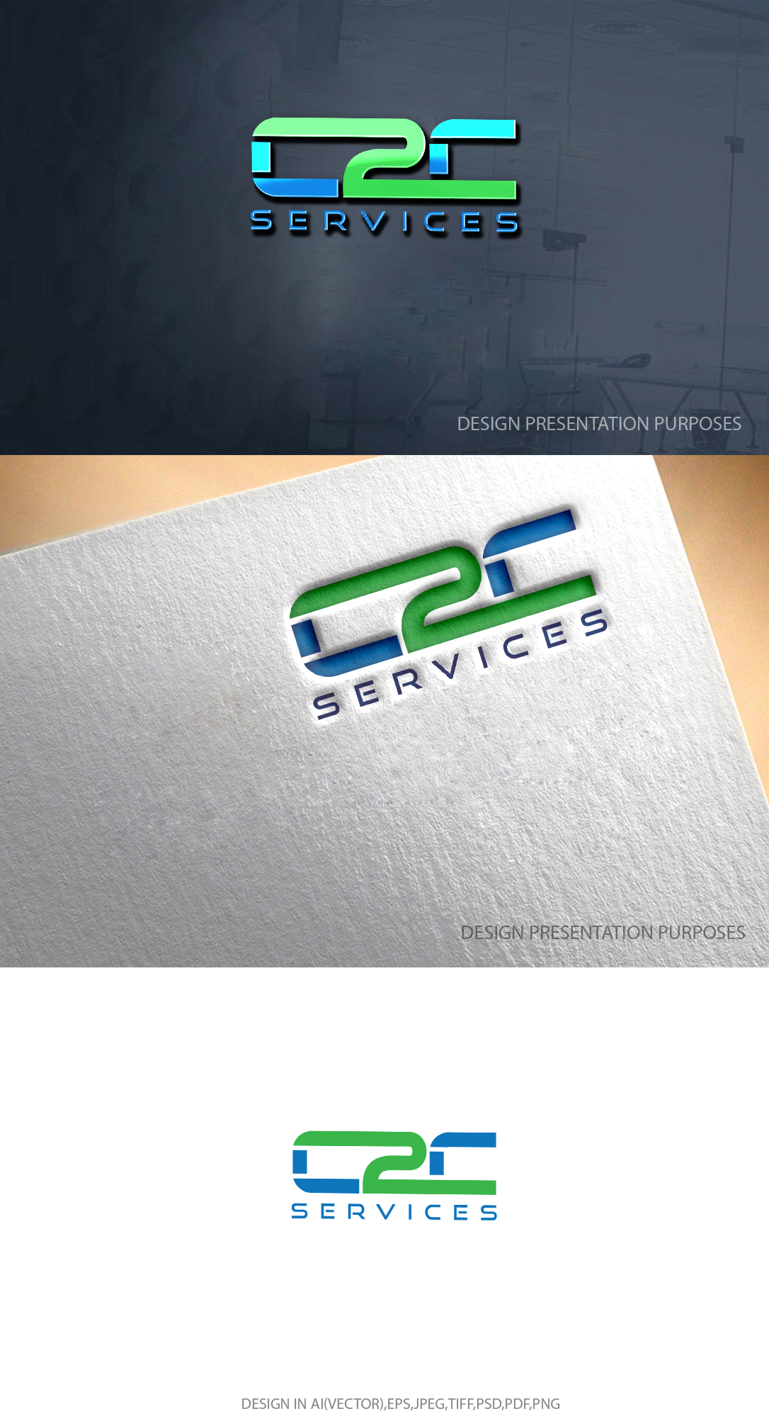 Logo Design by graphicevolution for C2C SERVICES | Design #29385237