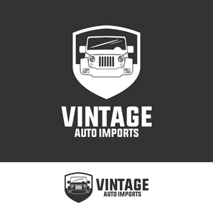 Vintage Auto Imports | Logo Design by Gerald Design 3