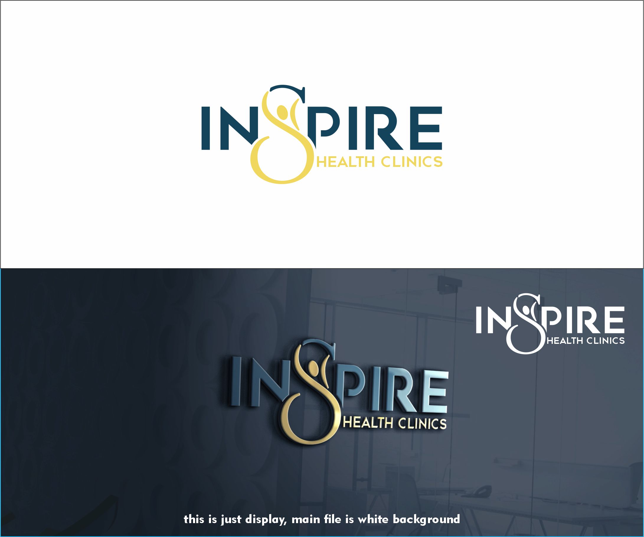 Logo Design by alkaline for Inspire Health Clinics | Design #29387598