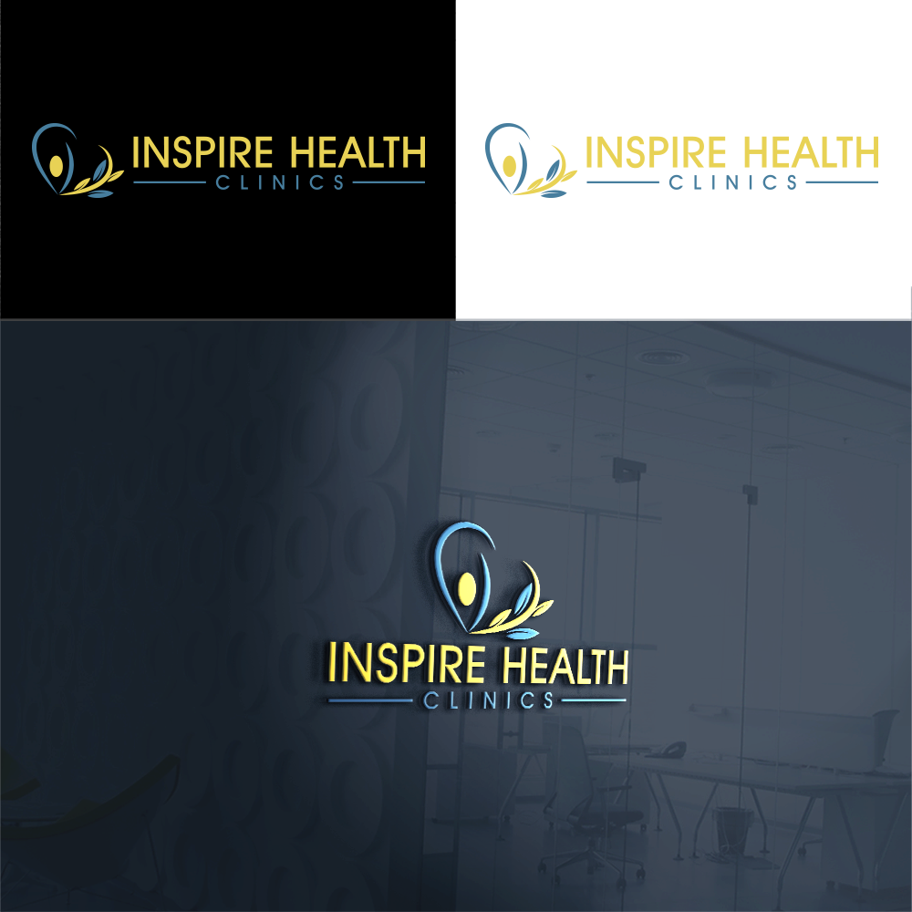 Logo Design by RA-bica for Inspire Health Clinics | Design #29388093