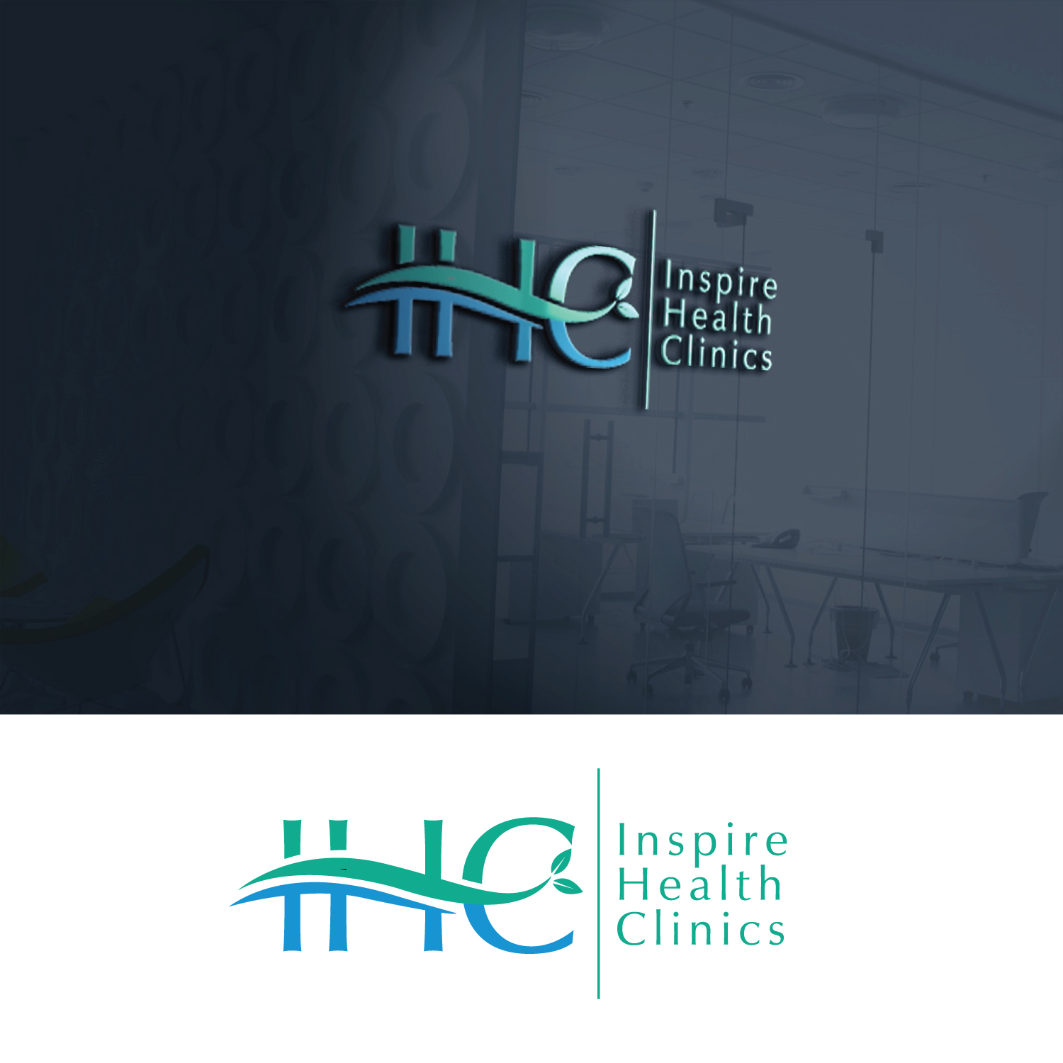 Logo Design by GODDREAMCREATION for Inspire Health Clinics | Design #29387960