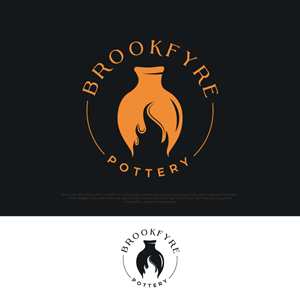 BrookFyre Pottery | Design de Logo par RAMDHONU