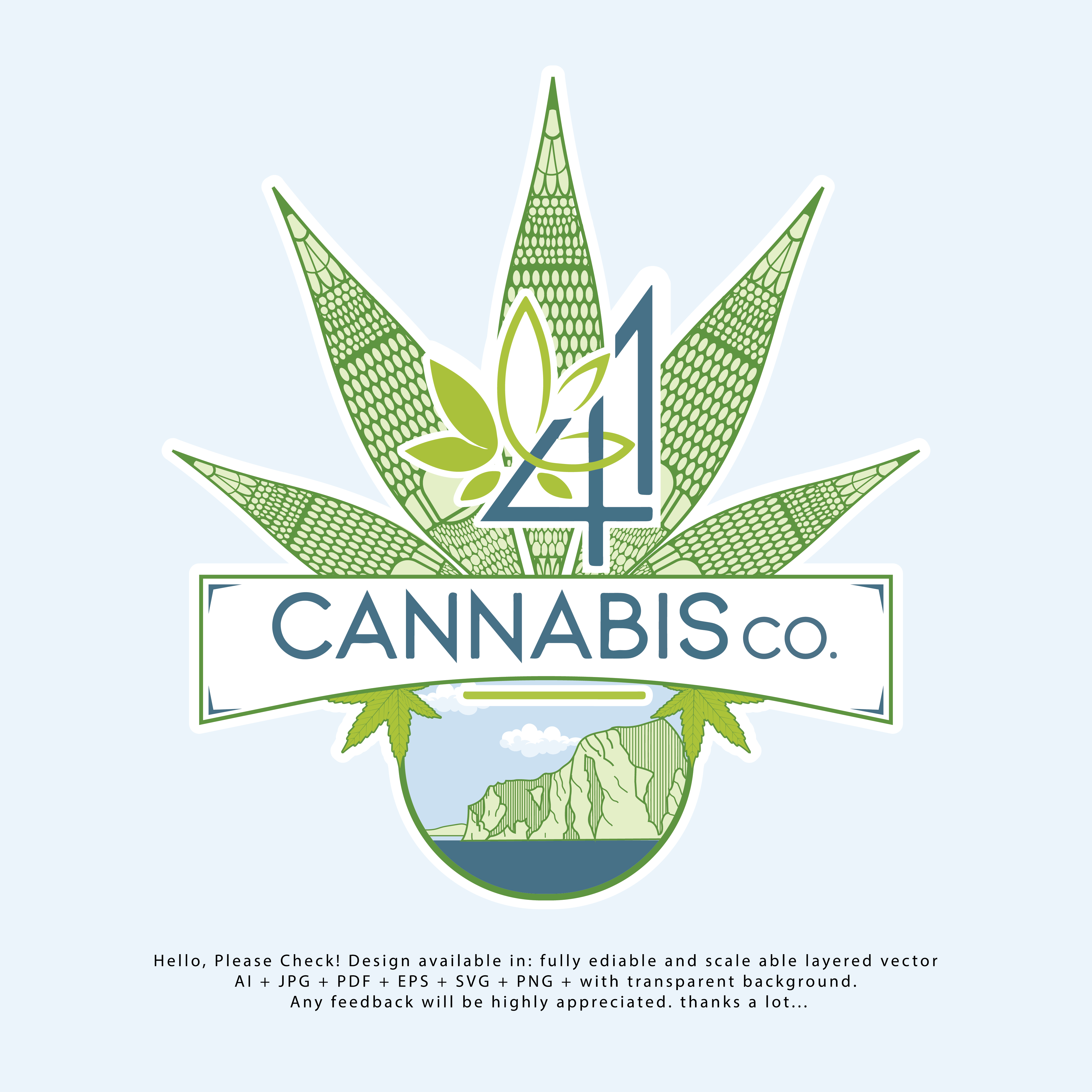 T-shirt Design by martinsmith for 41 Cannabis Co. | Design #29484708