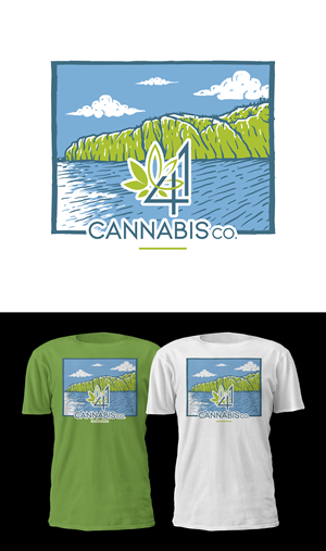 T-shirt Design by D'Mono for 41 Cannabis Co. | Design #29450987