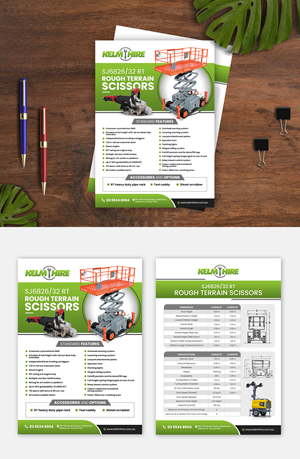 Diseño de Flyer por debdesign para kelm hire  | Diseño: #29388717