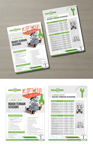 Diseño de Flyer por debdesign para kelm hire  | Diseño: #29390092