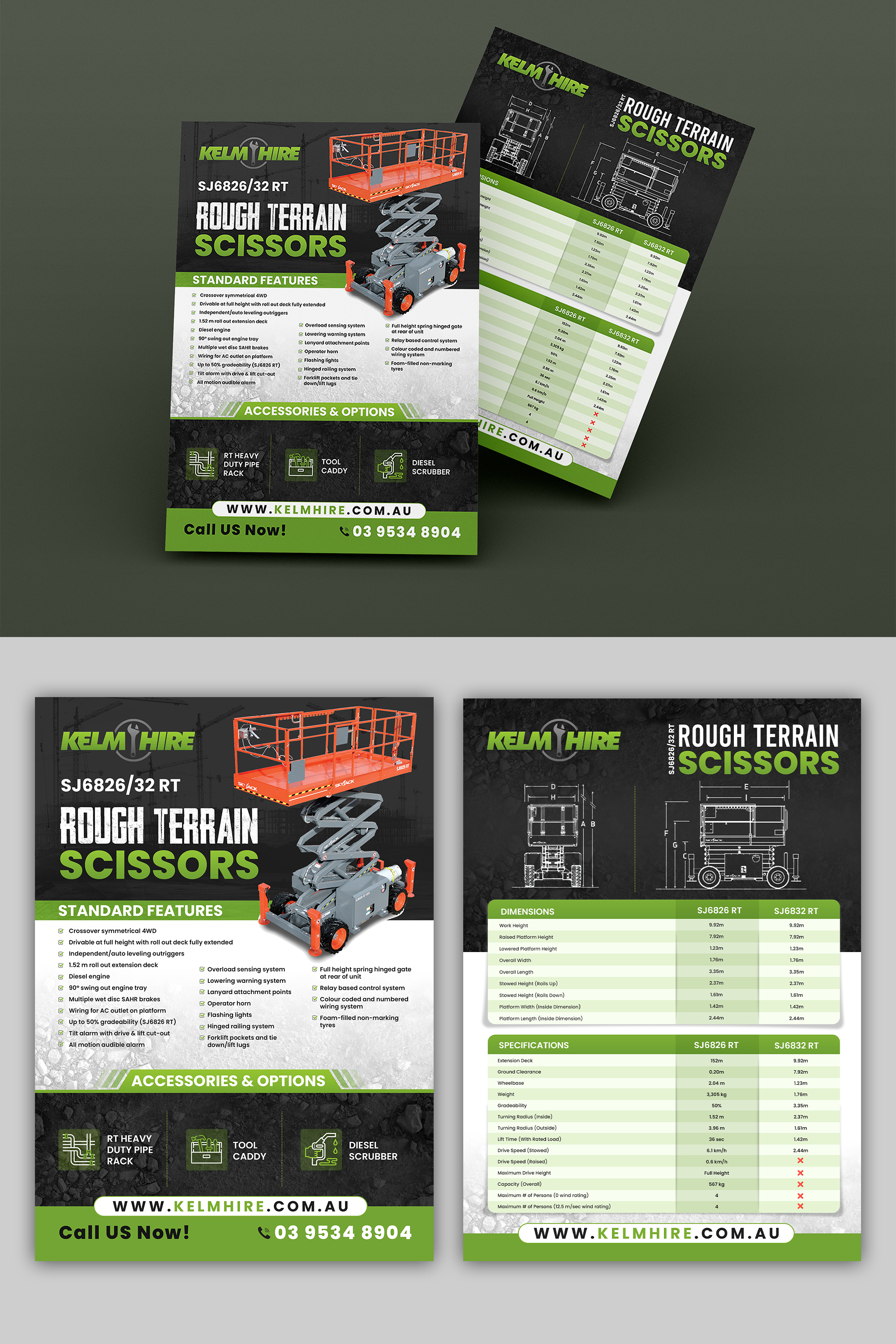 Flyer Design by ZeneFashions for kelm hire  | Design #29389560