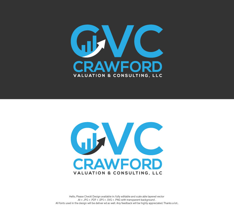 Logo Design by skart for Crawford Valuation & Consulting, LLC | Design #29414572