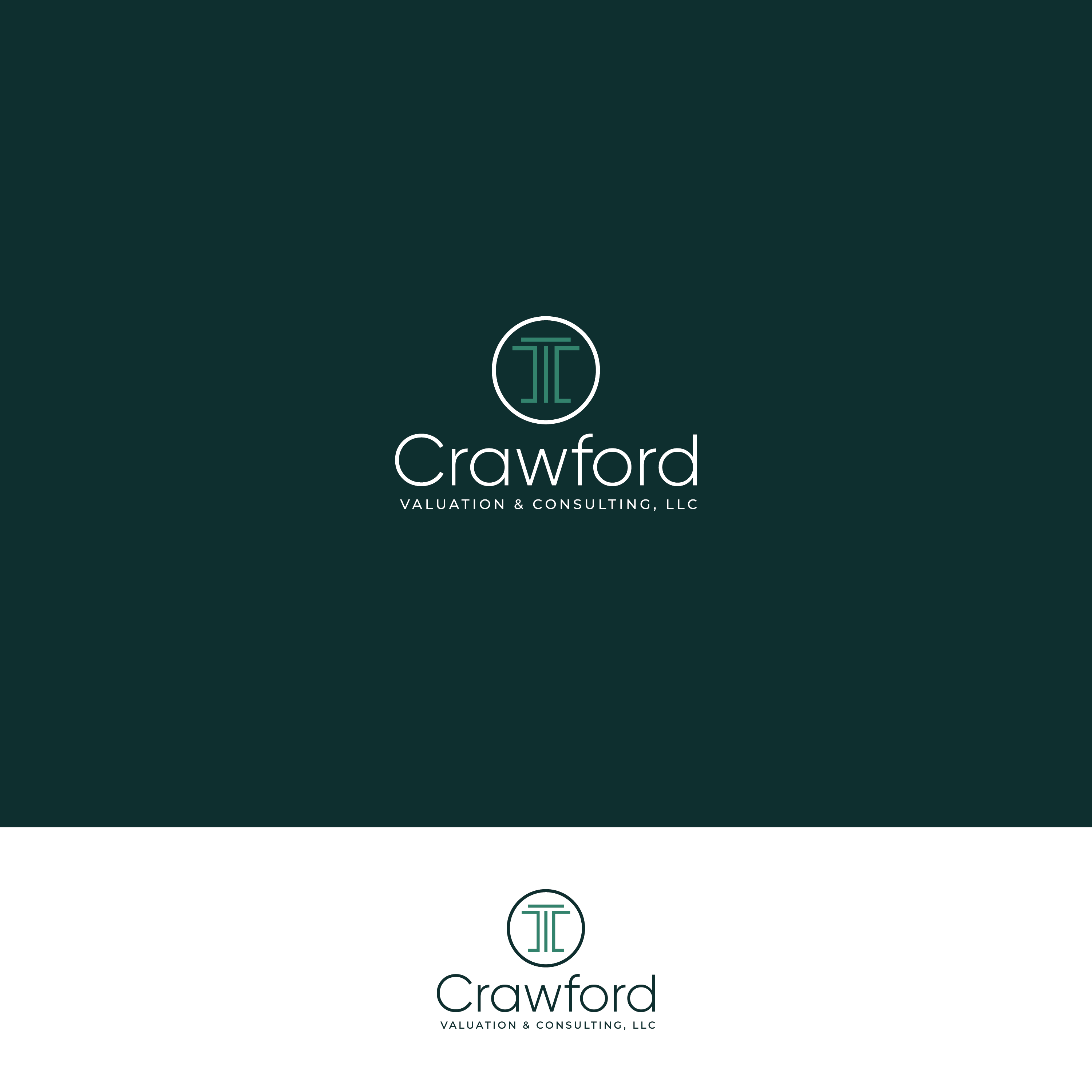 Logo Design by Verified artistry for Crawford Valuation & Consulting, LLC | Design #29424029