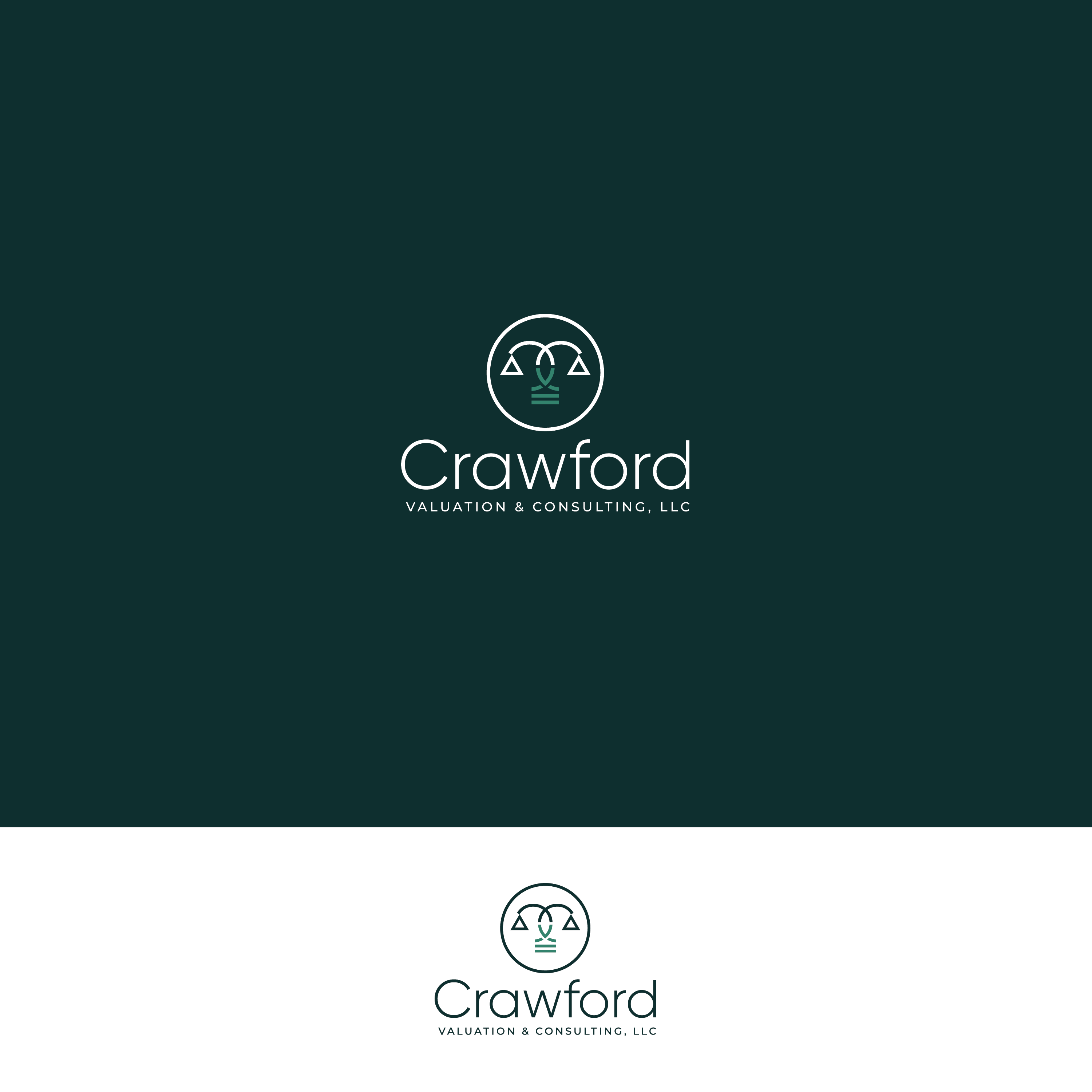 Logo Design by Verified artistry for Crawford Valuation & Consulting, LLC | Design #29424104