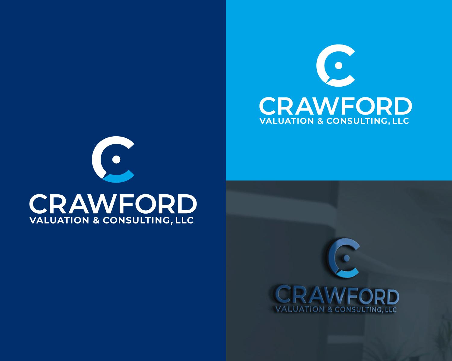 Logo Design by Atec for Crawford Valuation & Consulting, LLC | Design #29403067