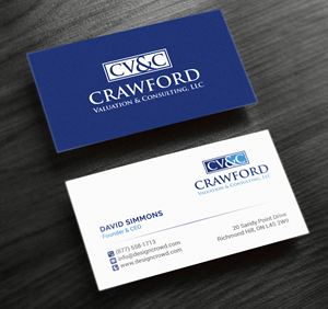 Logo Design by R.design for Crawford Valuation & Consulting, LLC | Design: #29394854