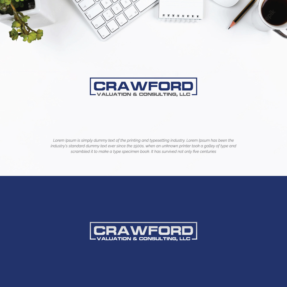 Logo Design by R.design for Crawford Valuation & Consulting, LLC | Design #29396566