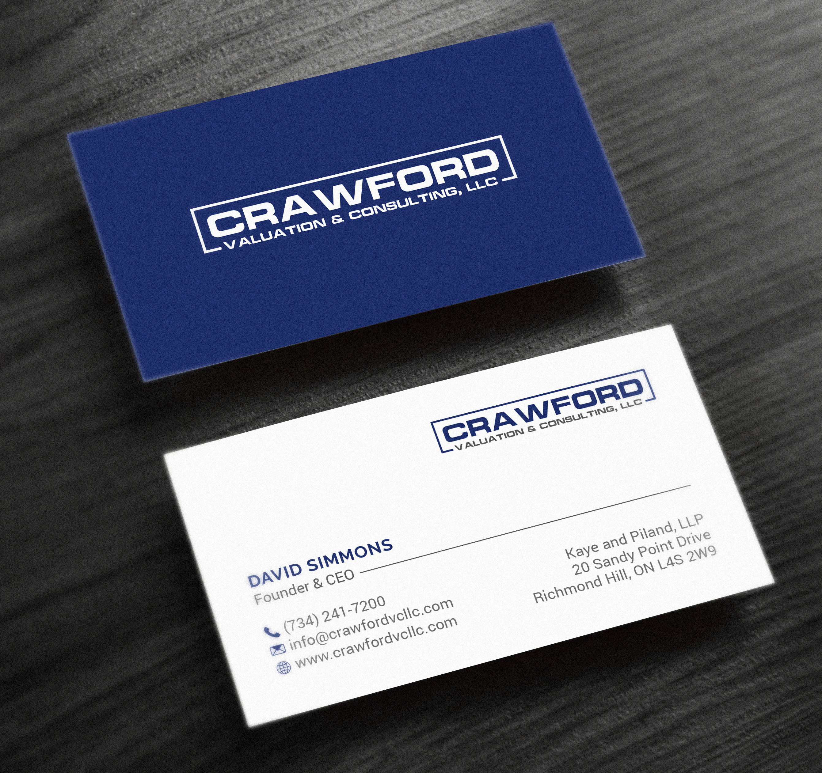 Logo Design by R.design for Crawford Valuation & Consulting, LLC | Design #29396637