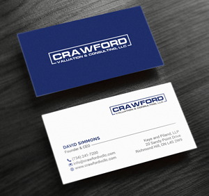 Logo Design by R.design for Crawford Valuation & Consulting, LLC | Design: #29396637