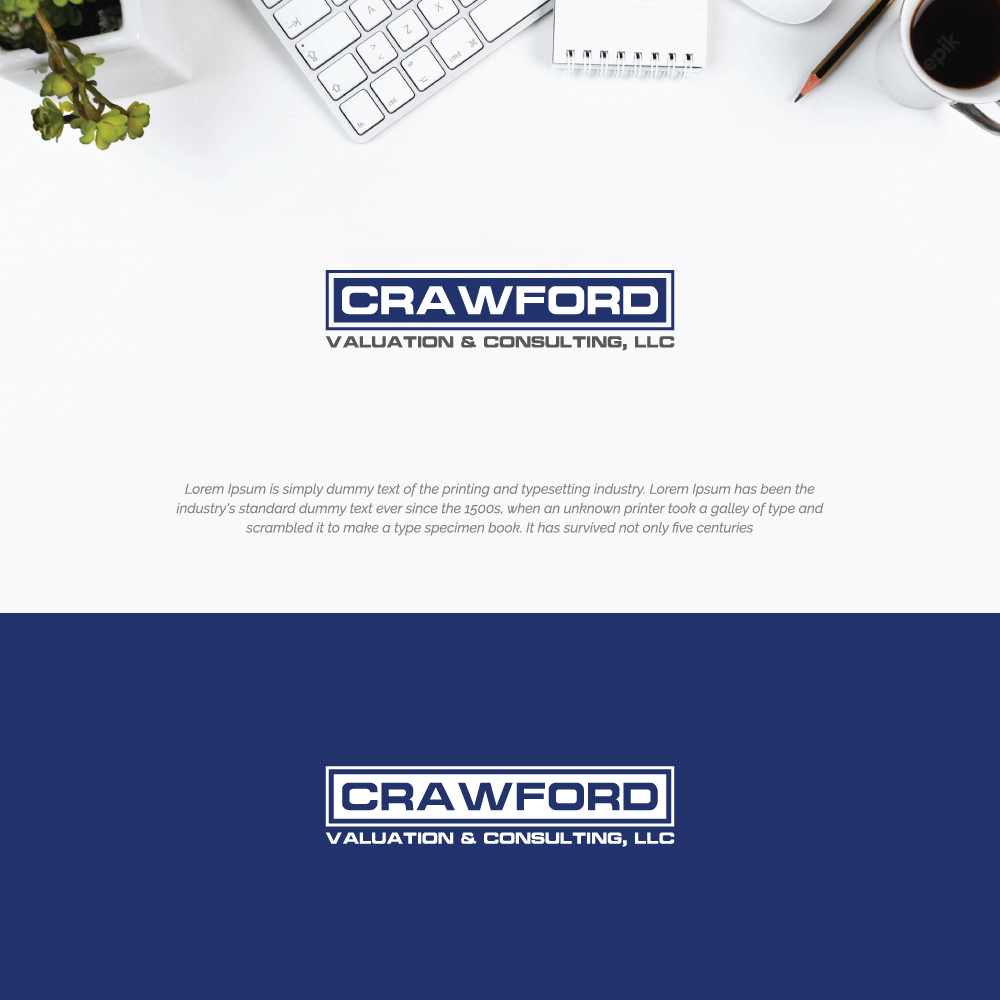 Logo Design by R.design for Crawford Valuation & Consulting, LLC | Design #29396736