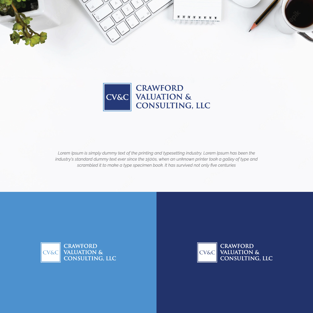 Logo Design by R.design for Crawford Valuation & Consulting, LLC | Design #29398631