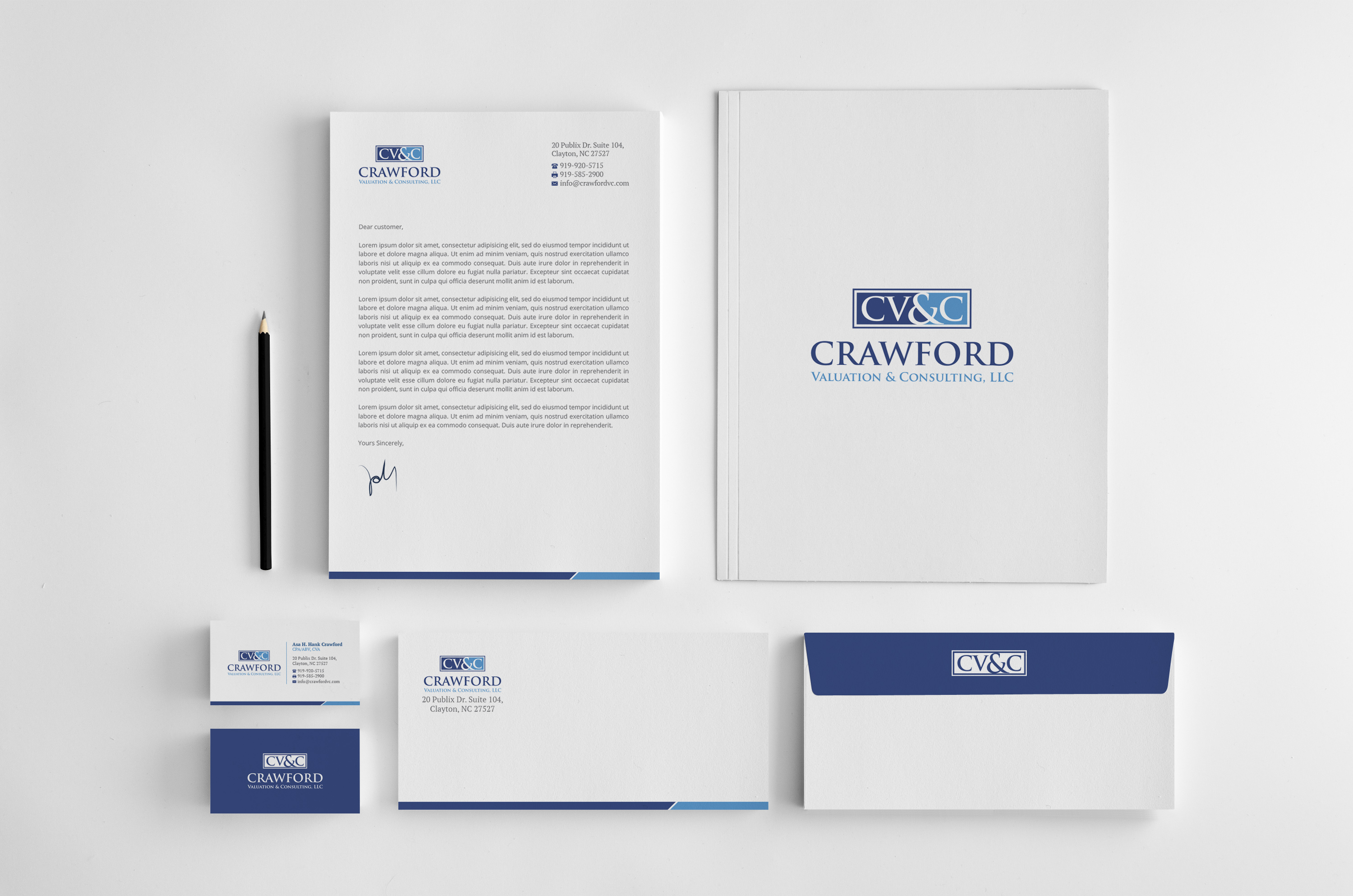 Logo Design by R.design for Crawford Valuation & Consulting, LLC | Design #29411162