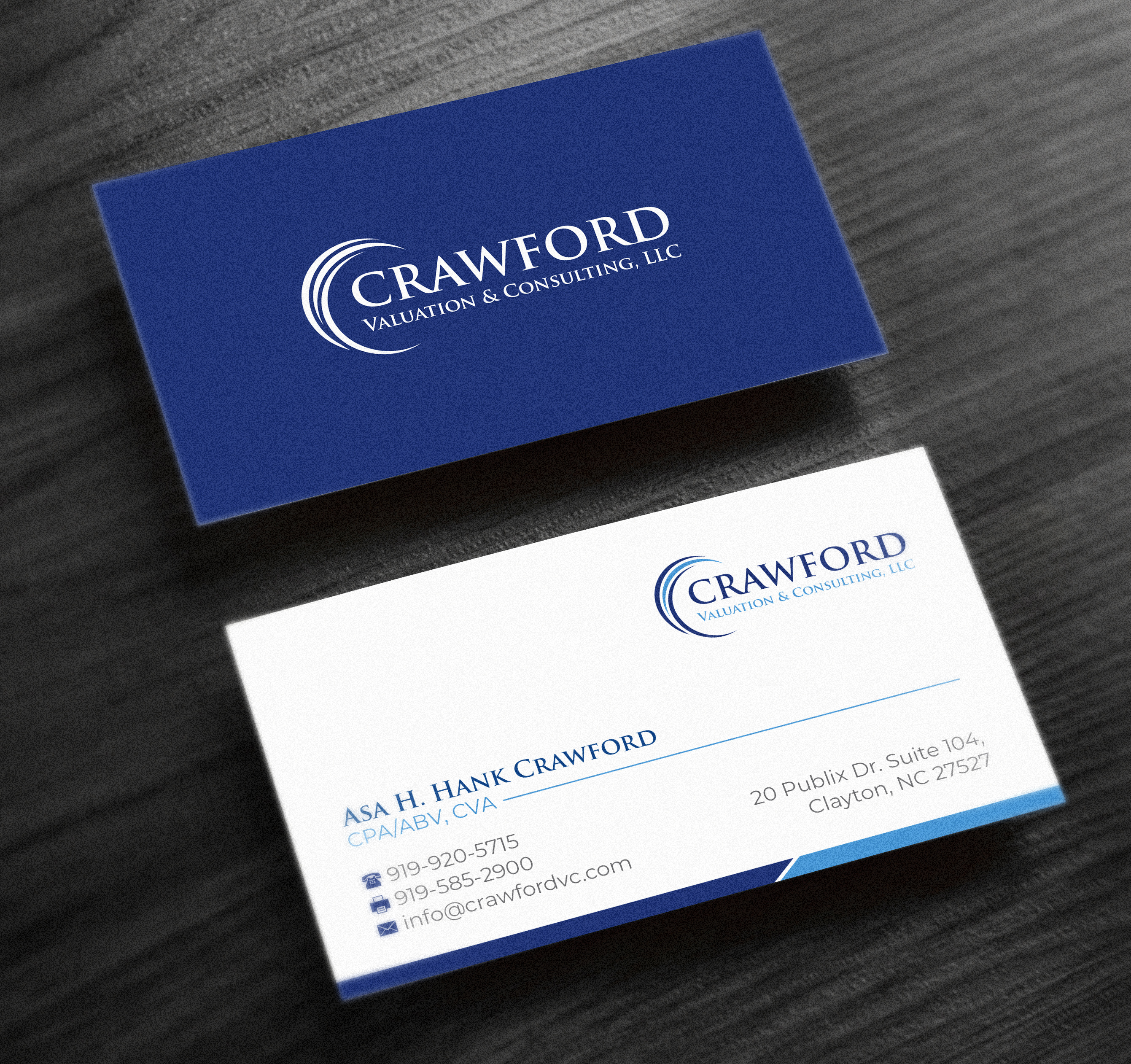 Logo Design by R.design for Crawford Valuation & Consulting, LLC | Design #29411406