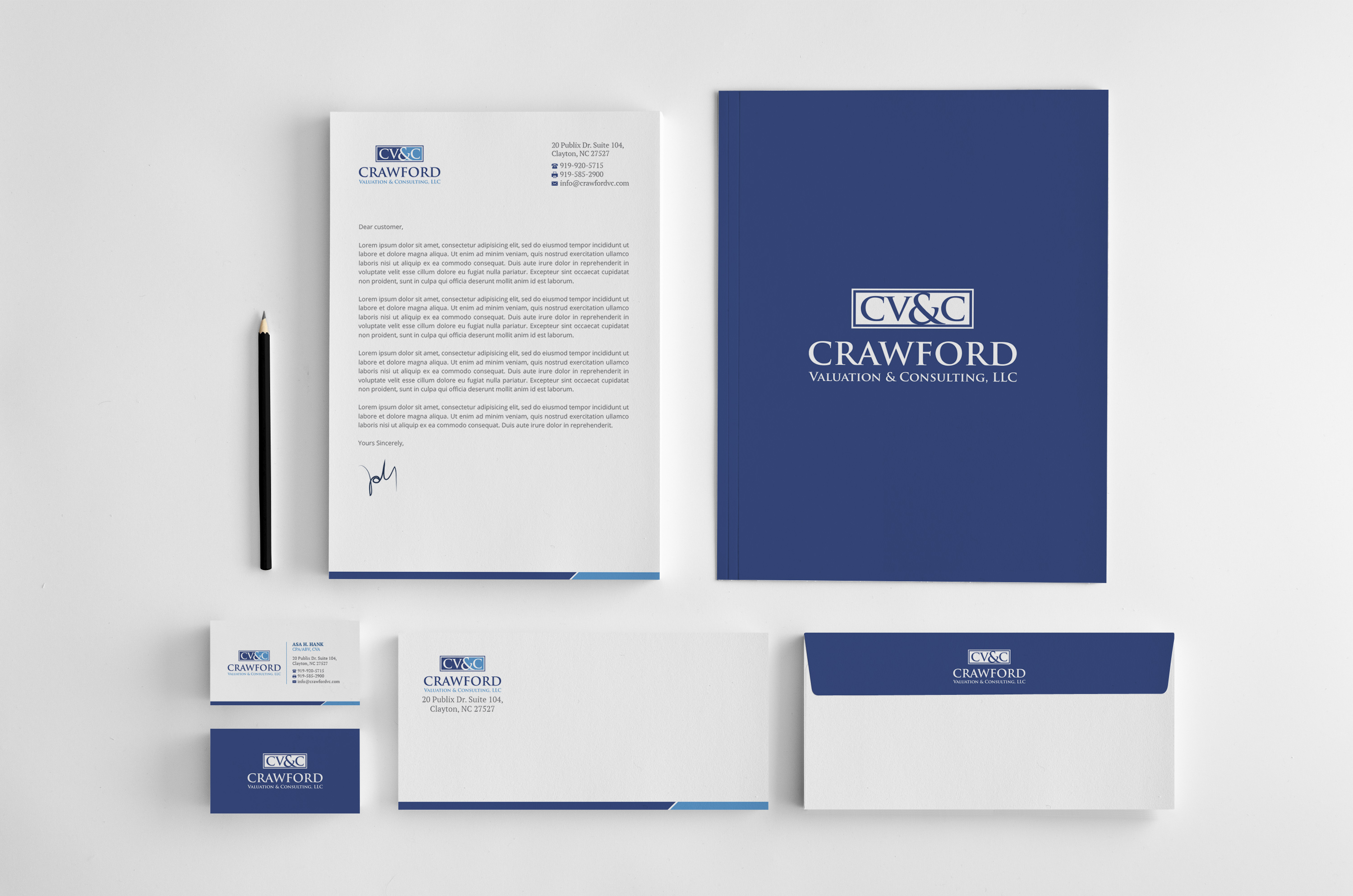Logo Design by R.design for Crawford Valuation & Consulting, LLC | Design #29413537