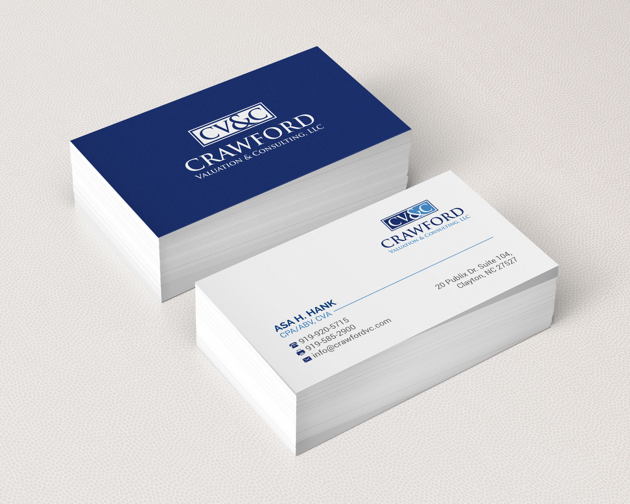 Logo Design by R.design for Crawford Valuation & Consulting, LLC | Design #29413553