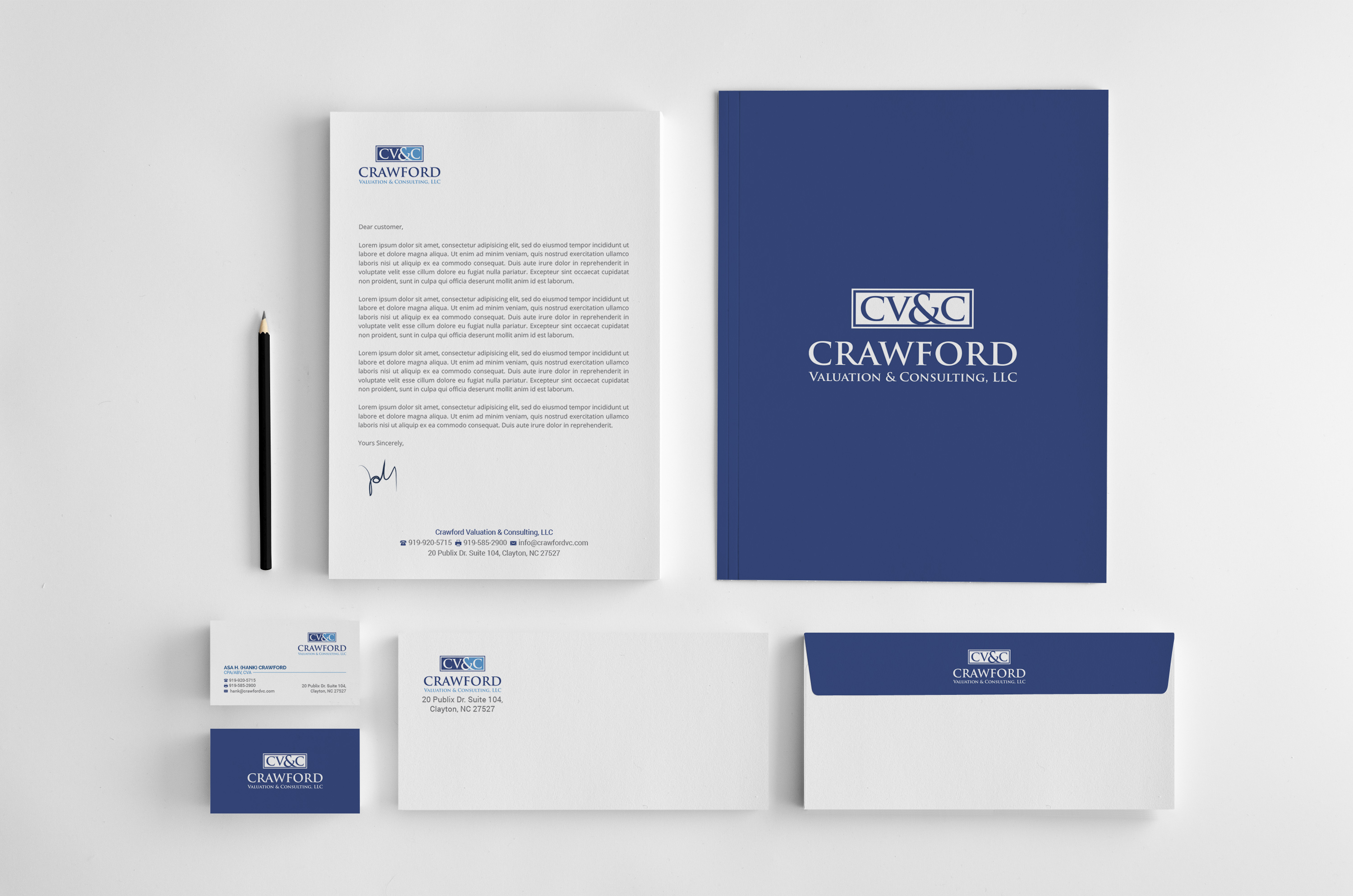 Logo Design by R.design for Crawford Valuation & Consulting, LLC | Design #29422295