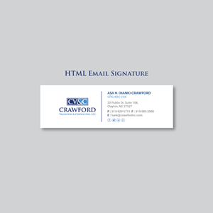 Logo Design by R.design for Crawford Valuation & Consulting, LLC | Design: #29422408