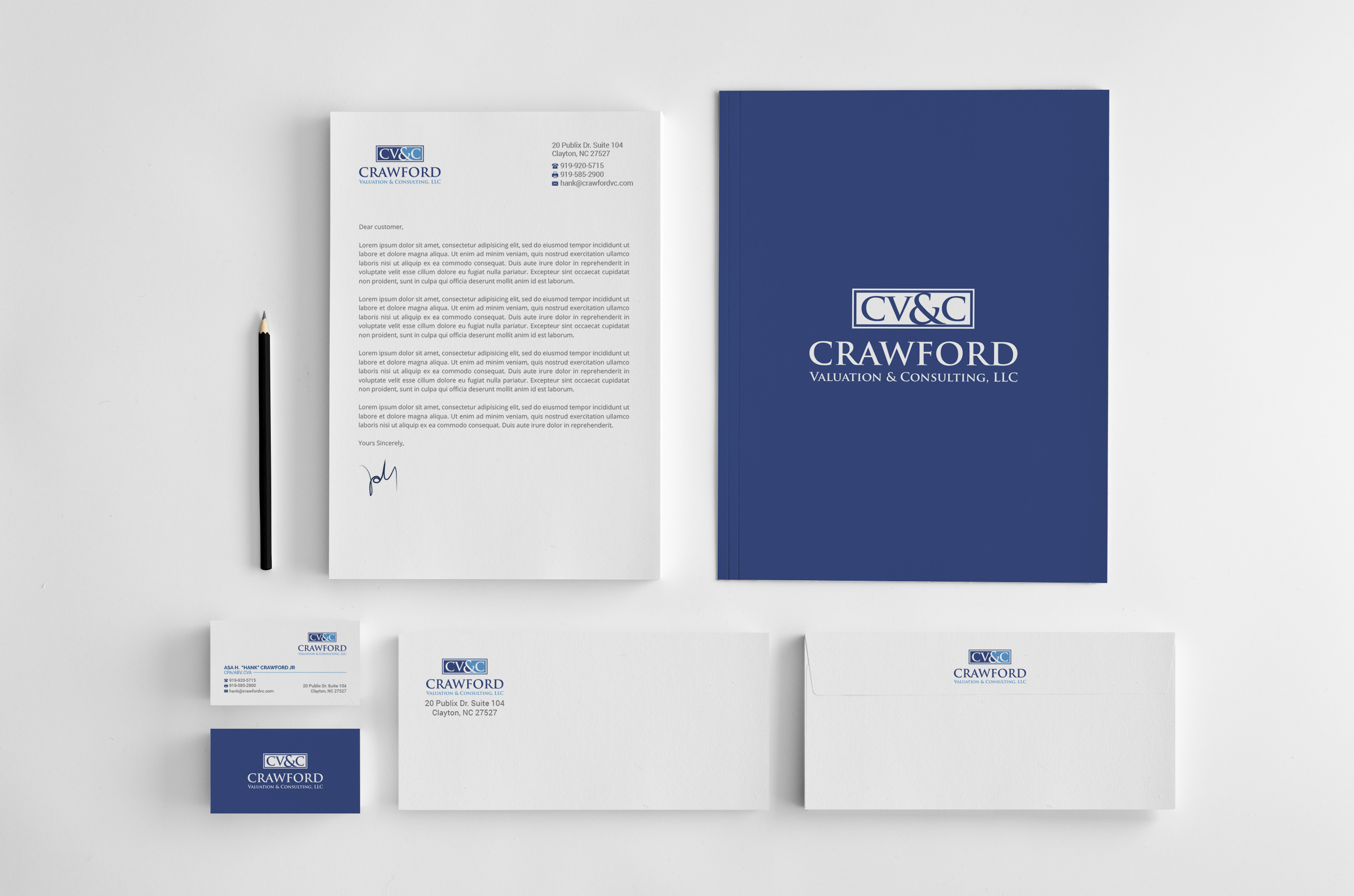 Logo Design by R.design for Crawford Valuation & Consulting, LLC | Design #29424701