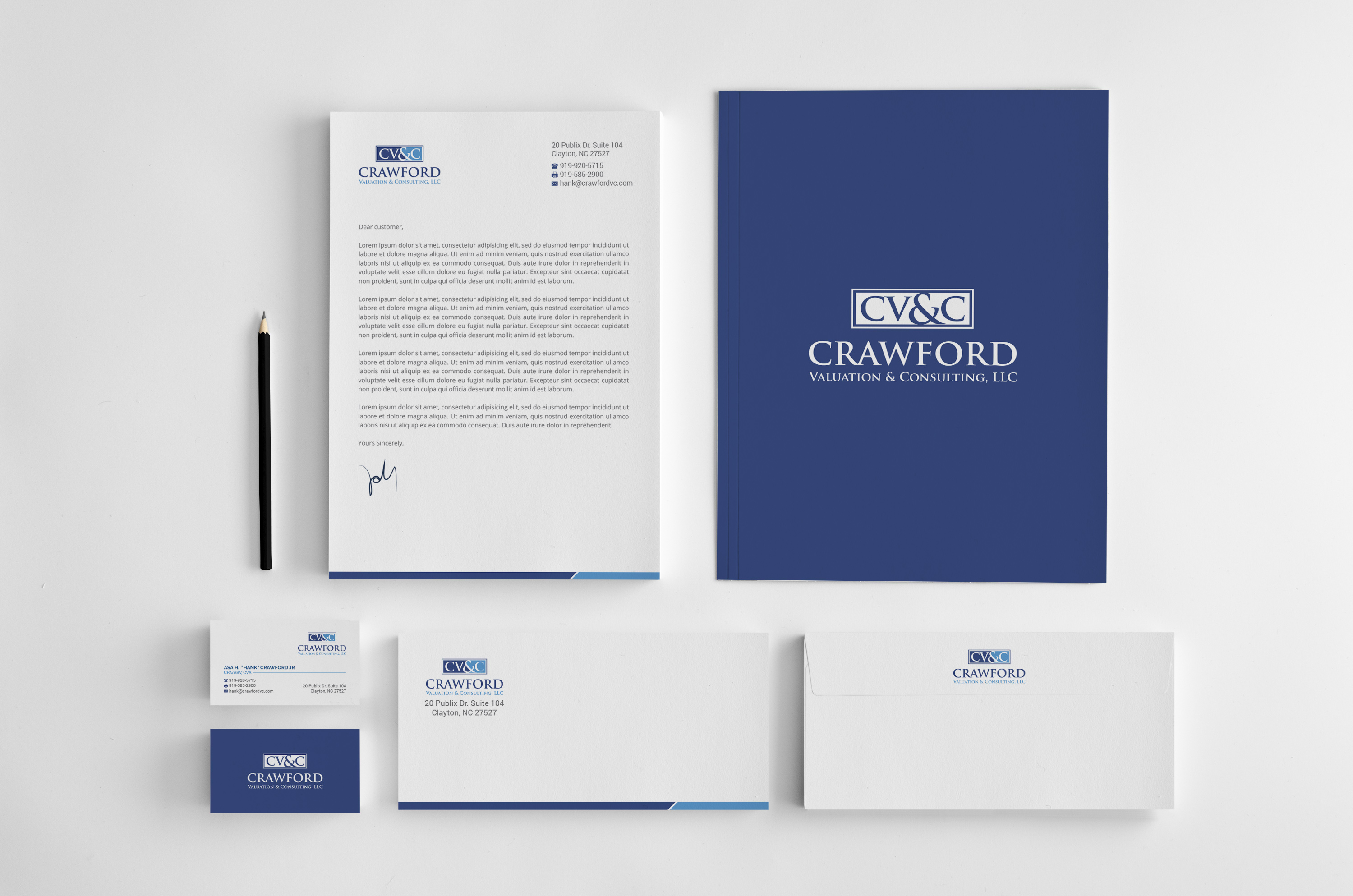 Logo Design by R.design for Crawford Valuation & Consulting, LLC | Design #29424715