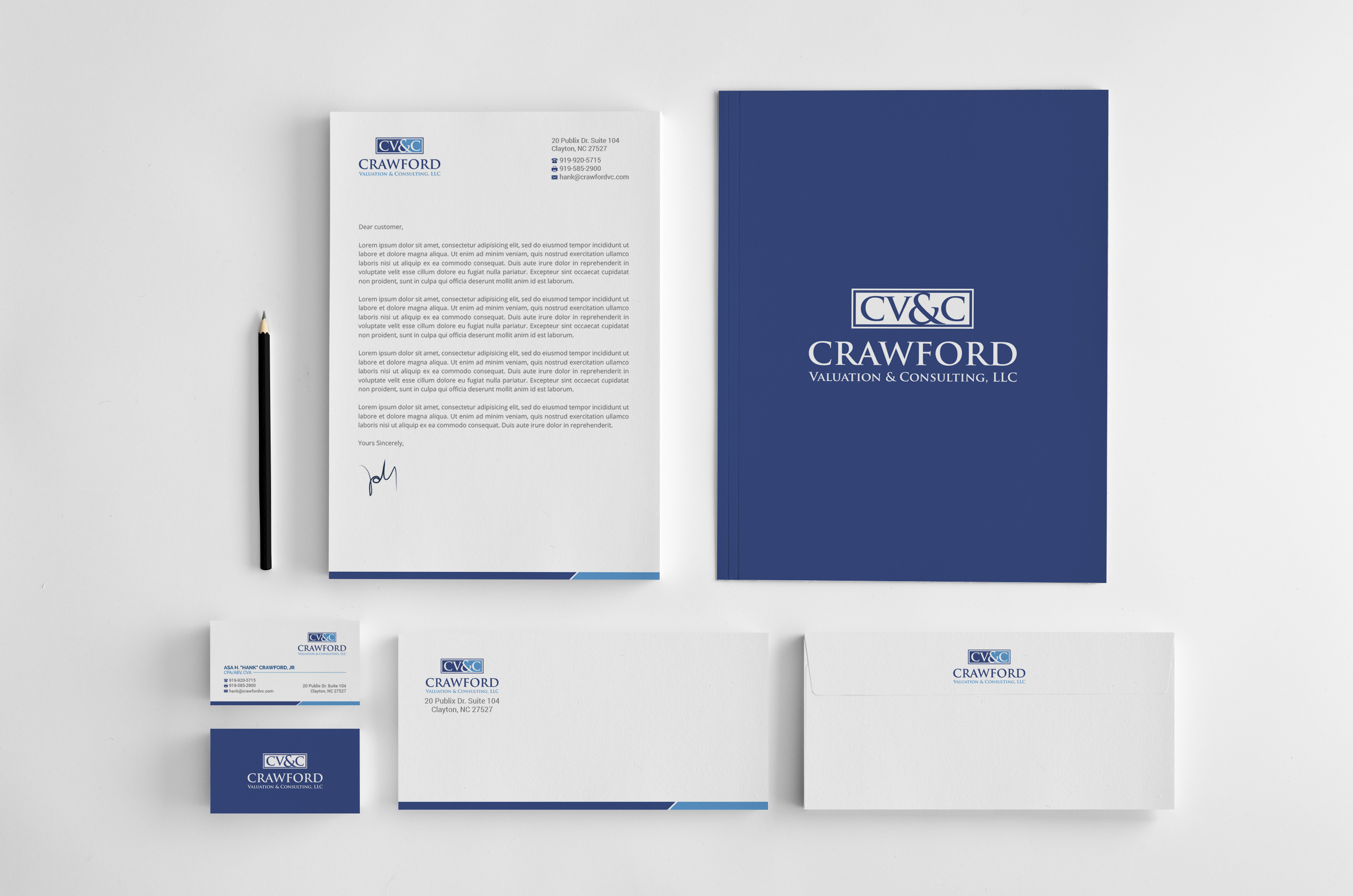 Logo Design by R.design for Crawford Valuation & Consulting, LLC | Design #29424914