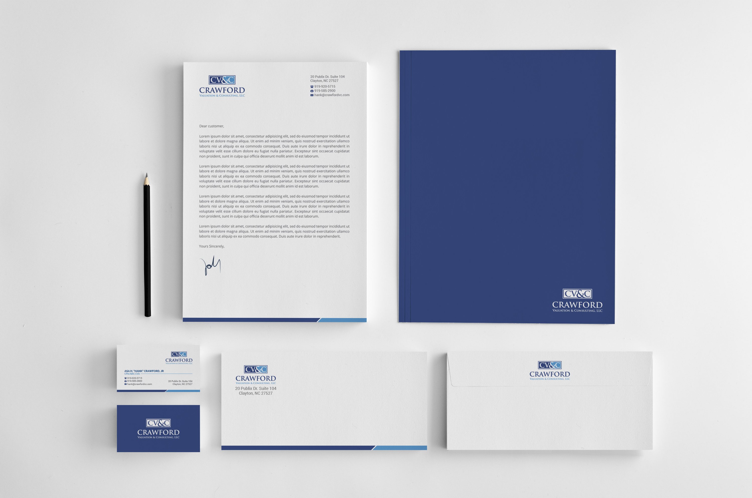 Logo Design by R.design for Crawford Valuation & Consulting, LLC | Design #29425104