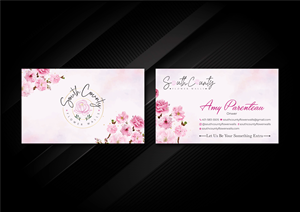 South County Flower Walls Business card | Diseño de Tarjeta de Presentación por artbitin