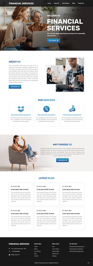 Web Design by pb for this project | Design: #29391708