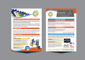 Design de Flyer par chandrayaan.creative pour Braille Tactile Signs (Aust)  | Design : #29389769
