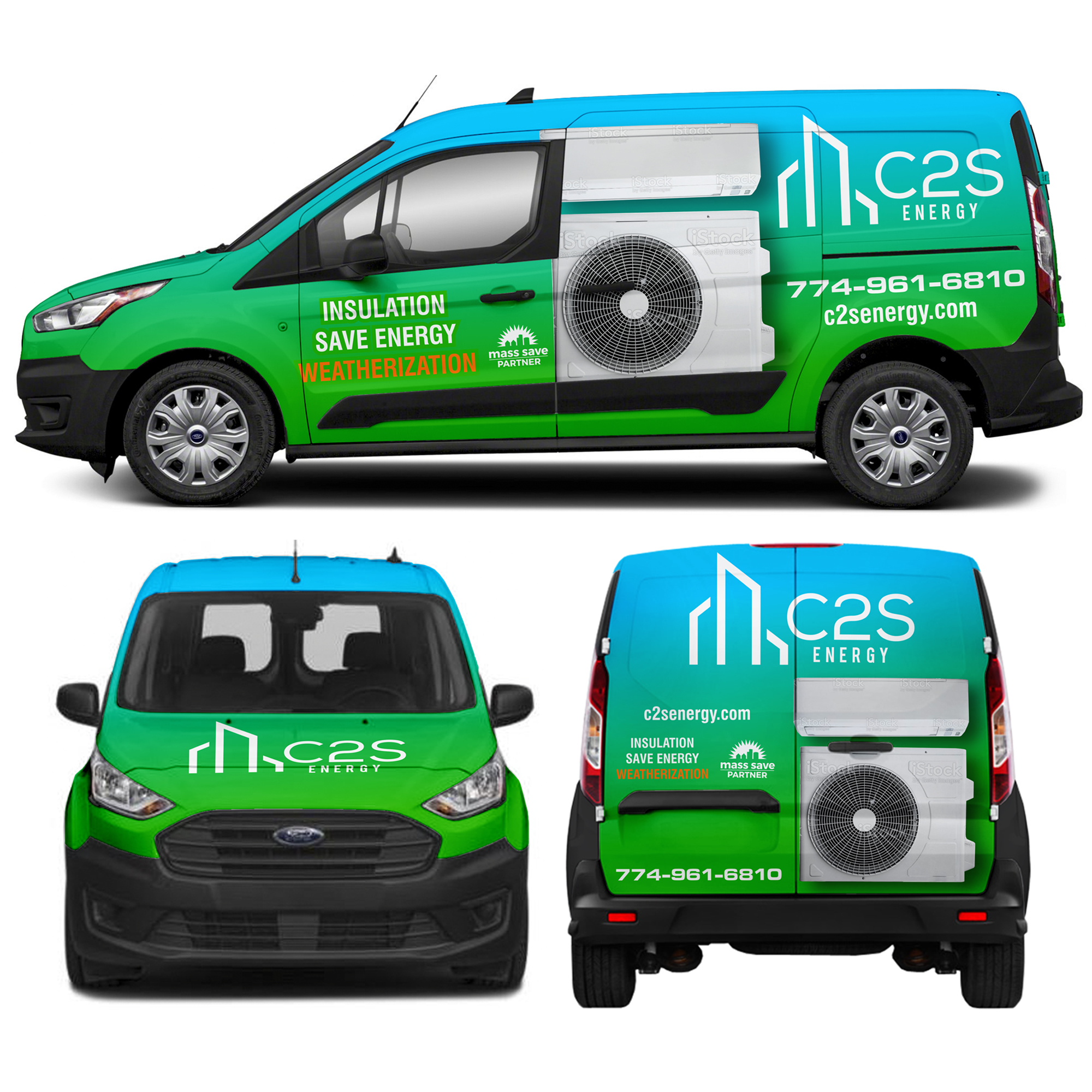 Car Wrap Design by MAKE ME THE WINNER for C2S Development | Design #29410771