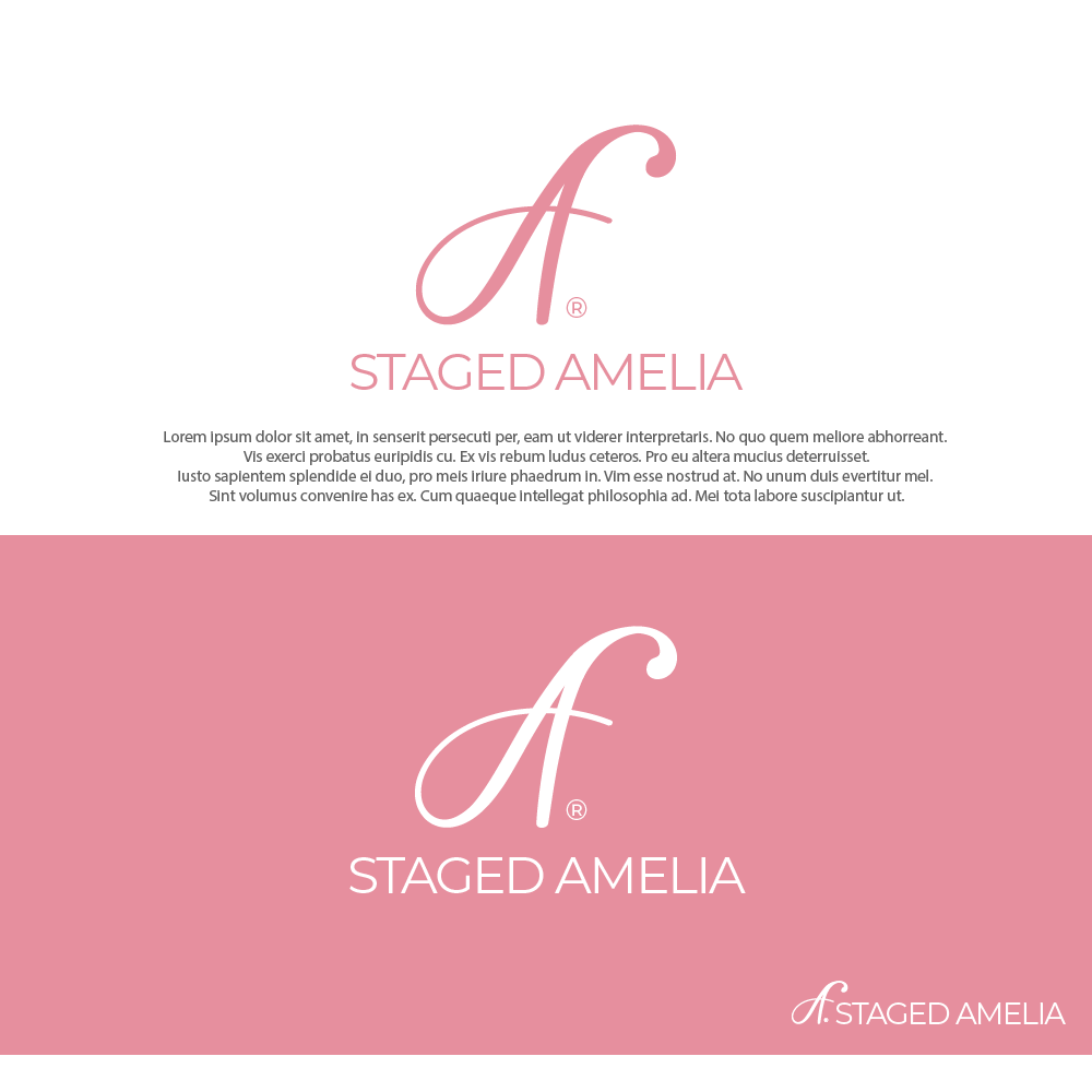 Diseño de Logo por farady para Staged Amelia | Diseño #29515608