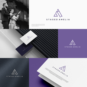 Diseño de Logo por sabina aiko para Staged Amelia | Diseño: #29505195