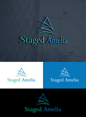 Diseño de Logo por Digi_Design555 para Staged Amelia | Diseño: #29516957