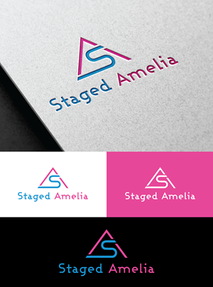 Diseño de Logo por Digi_Design555 para Staged Amelia | Diseño: #29516958