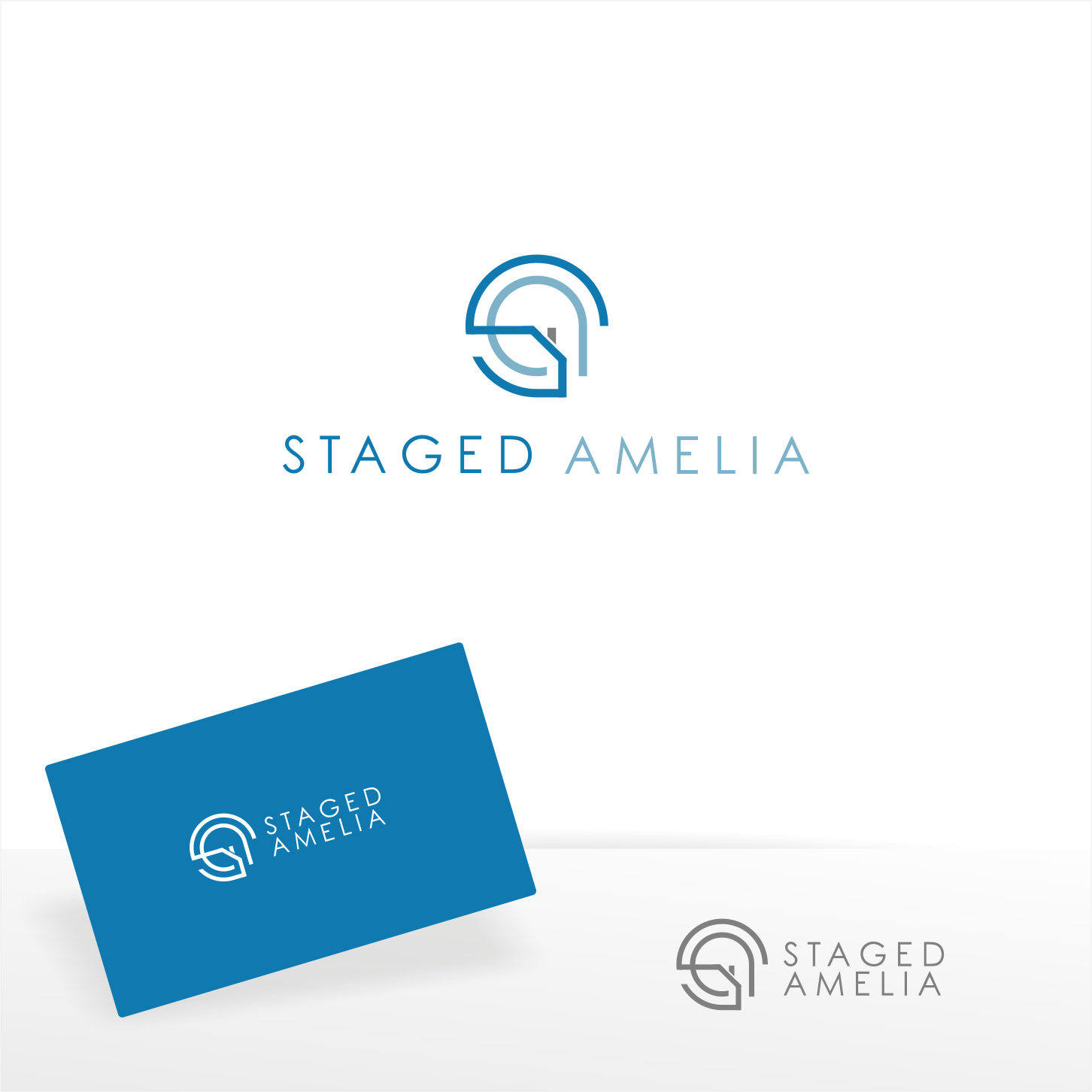 Diseño de Logo por Arham Hidayat para Staged Amelia | Diseño #29506628