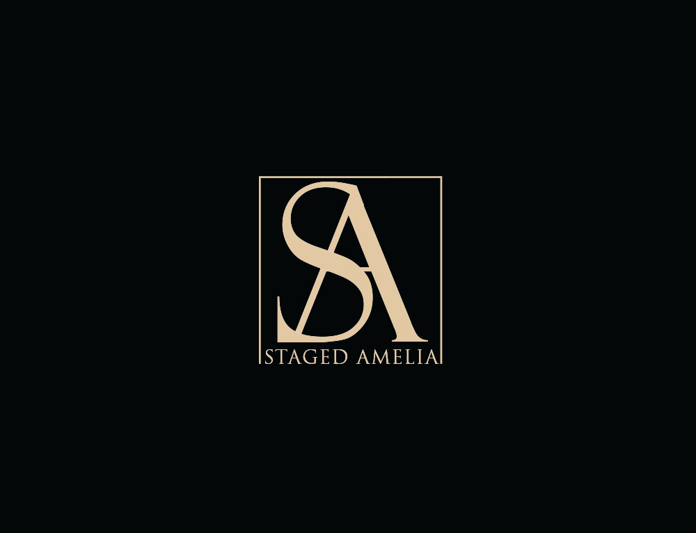 Logo Design by tincee78 for Staged Amelia | Design #29479987