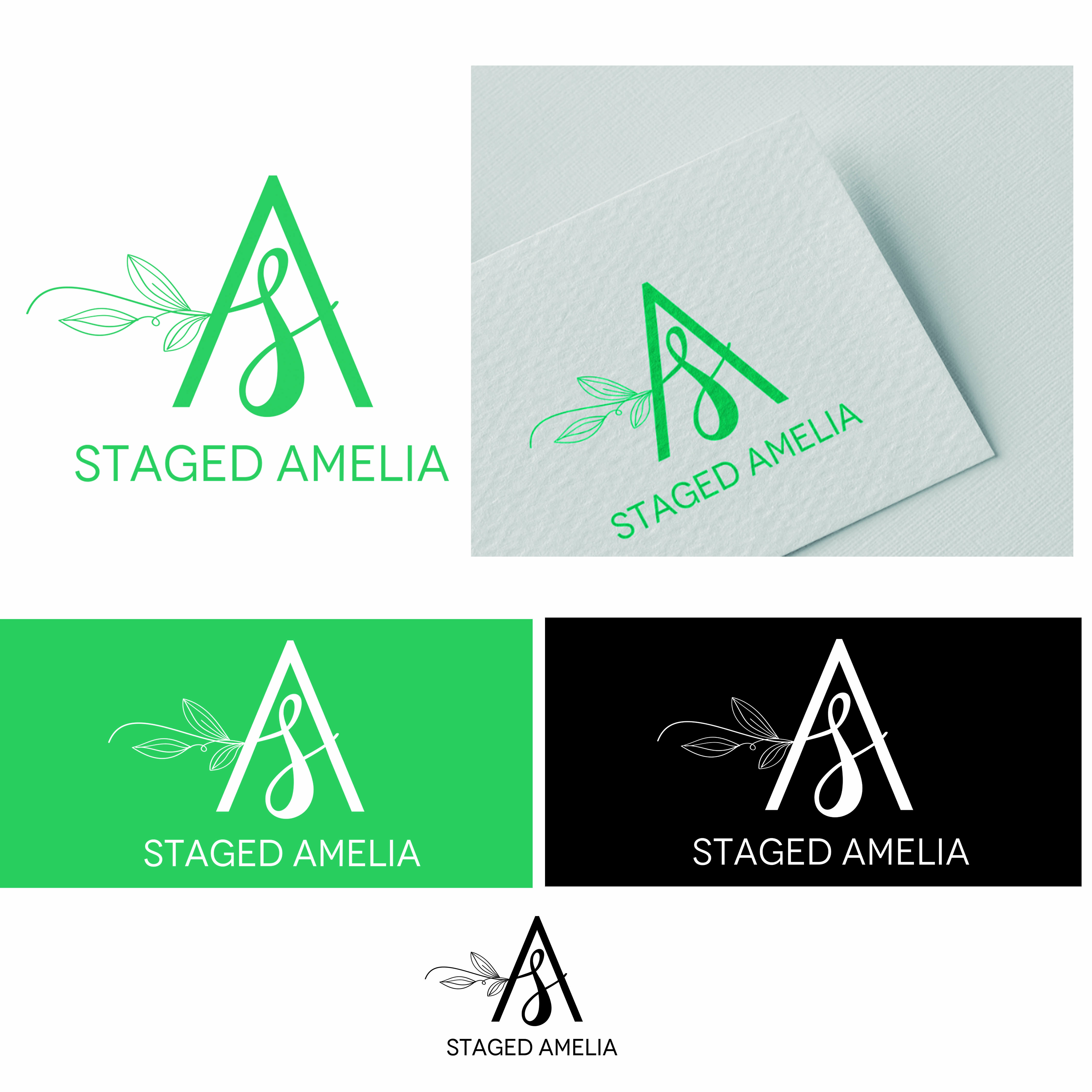 Design de Logo par Shirlei Patricia pour Staged Amelia | Design #29481579