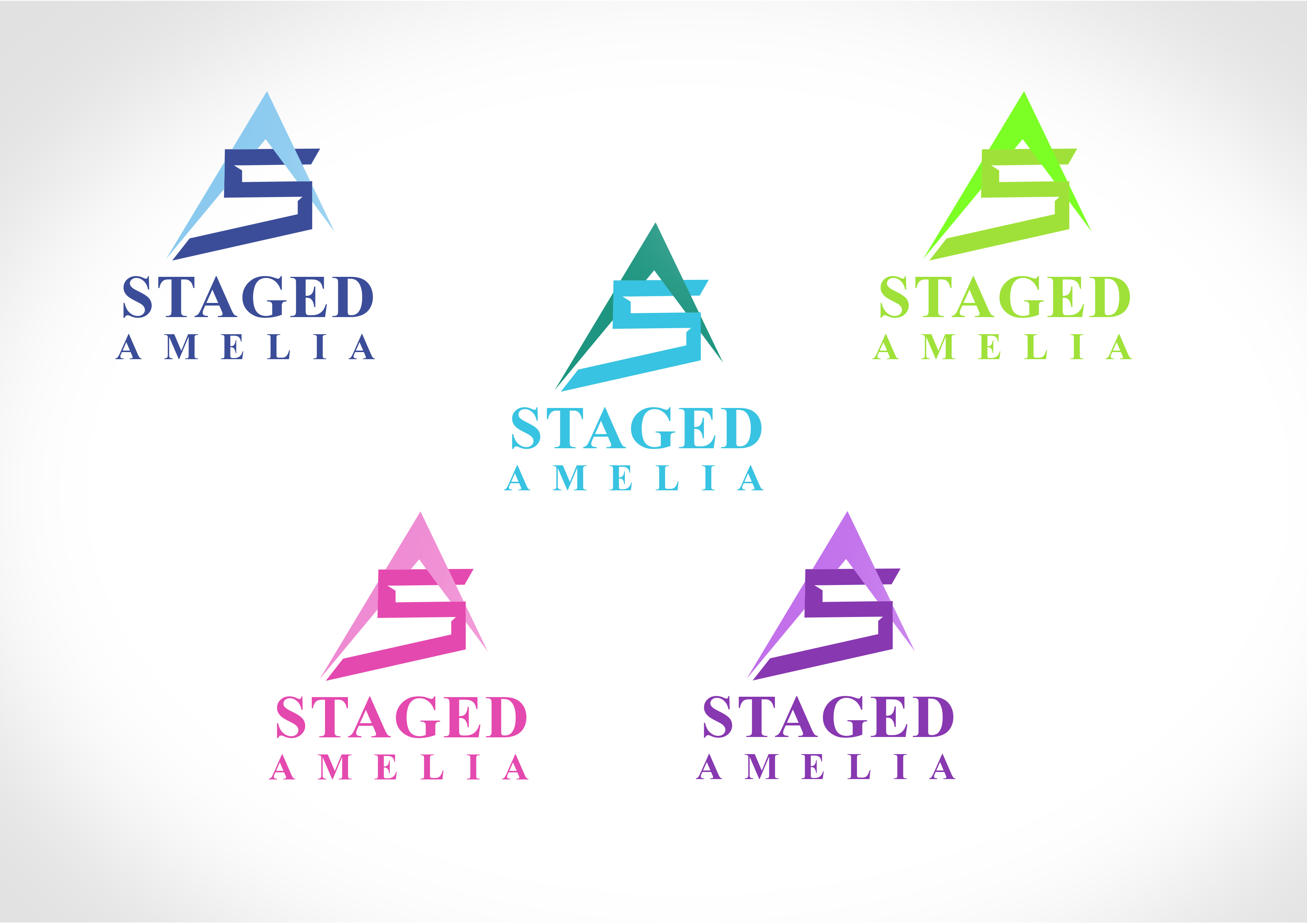Logo-Design von Black Machine Grafx für Staged Amelia | Design #29480417