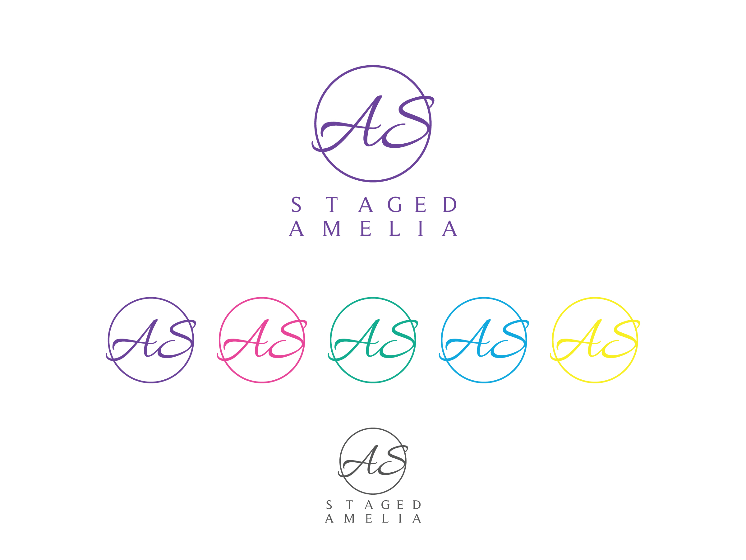 Diseño de Logo por sun_bird para Staged Amelia | Diseño #29514875